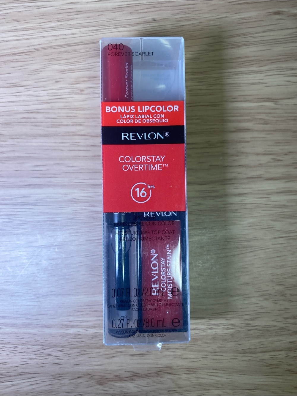 Revlon ColorStay Overtime Lipcolor in Forever Scarlet (Red)